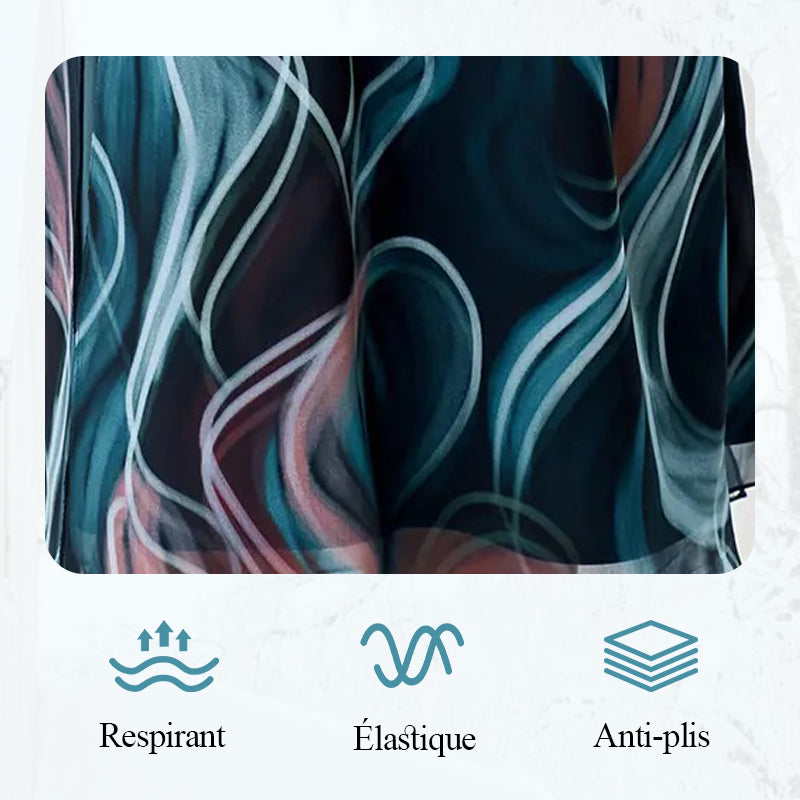 Robe Midi Rêveuse en Mousseline