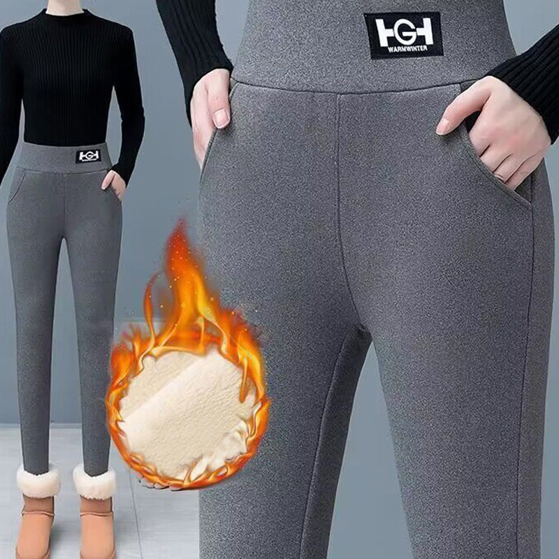 Leggings en cachemire épais et chaud