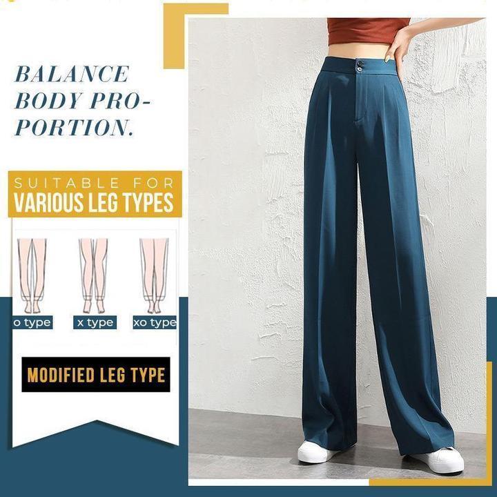 Pantalon large décontracté pour femme Achetez-en 2