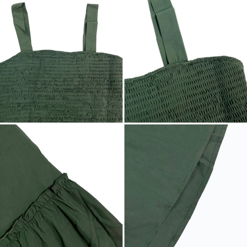 Robe extensible de couleur unie pour femme