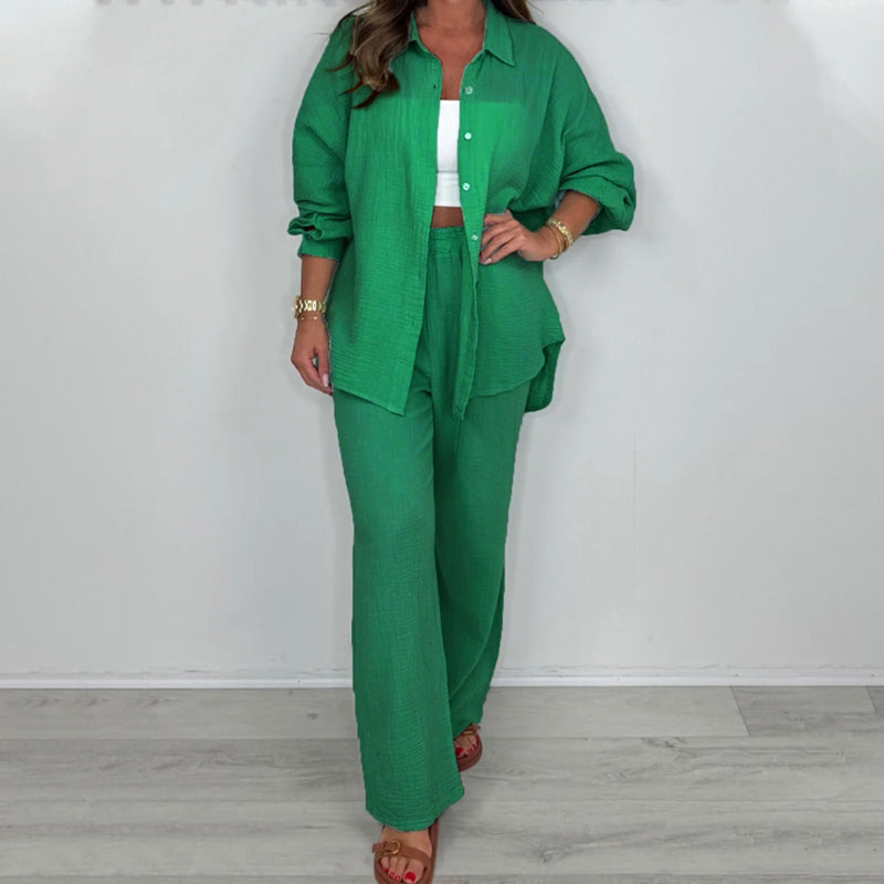 Ensemble deux pièces décontracté pour femme de haute qualité