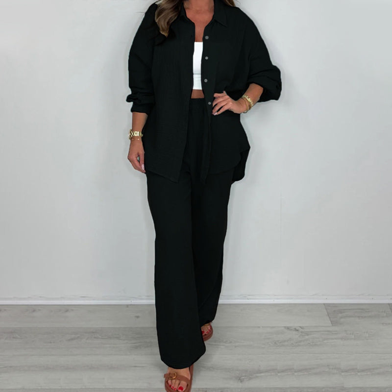 Ensemble deux pièces décontracté pour femme de haute qualité