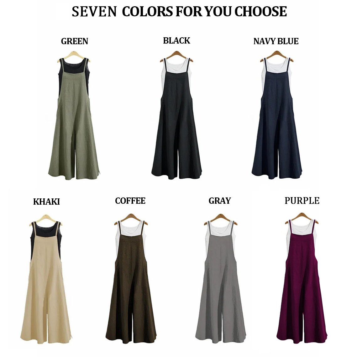 Pantalon décontracté à jambes larges pour femmes