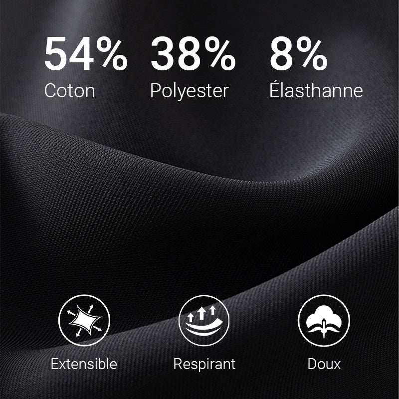 Ensemble 2 pièces pantalon à manches longues et col rond