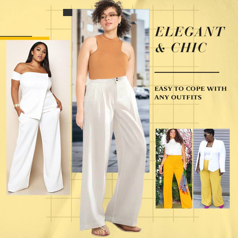 Pantalon large et décontracté pour femmes